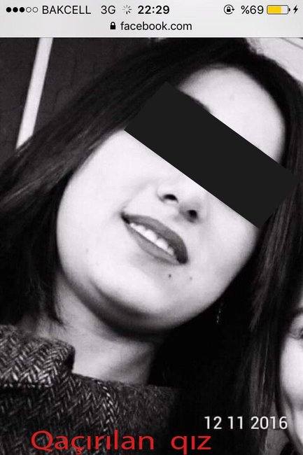 17 yaşlı azərbaycanlı qızı Türkiyədə qaçırdılar - VİDEO+FOTOLAR