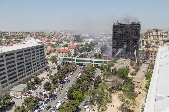 Bakıda 15 can alan dəhşətli yanğından iki il ötür - FOTOLAR
