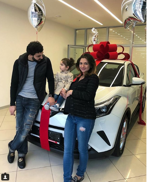 Erməniyə ərə gedən Leylaya ərindən BAHALI HƏDİYYƏ - FOTOLAR