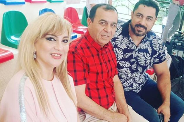 Nüşabə Ələsgərli özündən yaşca kiçik əri ilə - Fotolar