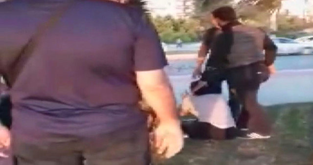 "Neçə saatdır hardasan?" deyib arvadını saçından sürüklədi