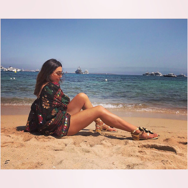 Azərbaycan gözəlindən dənizdə YARIÇILPAQ - FOTOLAR