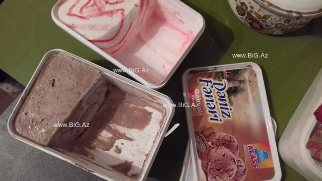 Marketdən qablaşdırılmış dondurma aldı, amma dondurma YARIMÇIQ ÇIXDI - FOTOFAKT