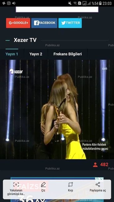 Qızğın rəqabət sona YETDİ - "ALTIN KELEBEK"i bu azərbaycanlı müğənni QAZANDI - FOTO