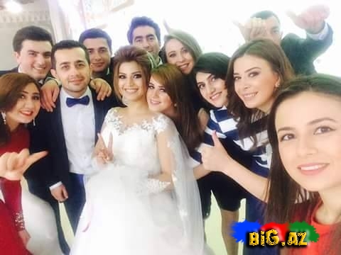 "Xəzər"in aparıcısı həmkarı ilə evləndi - FOTOLAR