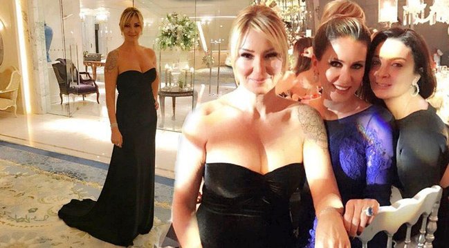 Aktrisanı sinə dekoltesinə görə yıxıb-sürüdülər - FOTOLAR