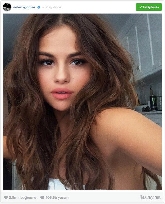 Selena Qomezin sosial şəbəkəni çalxalayan FOTOLARI