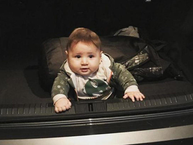 Bu da Rafael Ağayevin 6 aylıq oğlu Ramalın yeni FOTOSU
