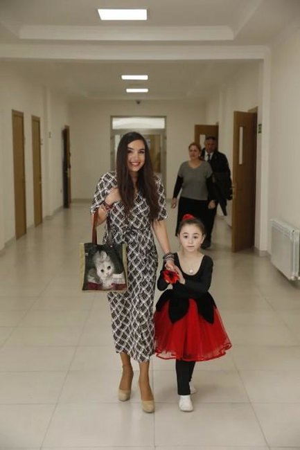 Leyla Əliyeva internat məktəbində - FOTOLAR