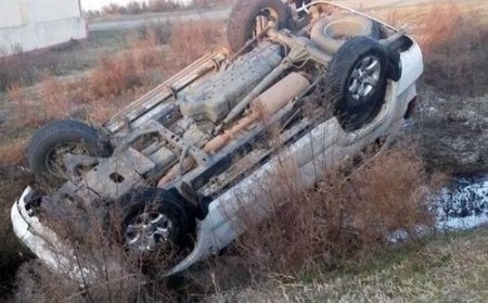 Azərbaycanda çobanlar "Jeep"lə qəzaya düşdü - XƏSARƏT ALANLAR VAR