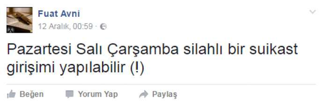 ŞOK! Türkiyənin 7 şəhərində terror olacaq - FOTO