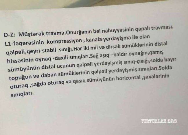 Polislərin döydüyü qadın özünü 3-cü mərtəbədən atdı: 