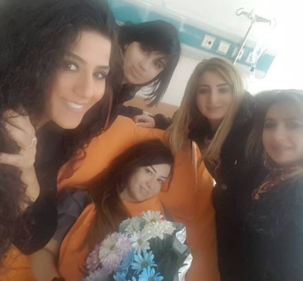 Rəqqasə Fatimənin plastik əməliyyatdan sonra - FOTOLAR
