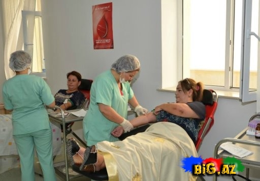 Qaradağda qanvermə aksiyası - FOTO