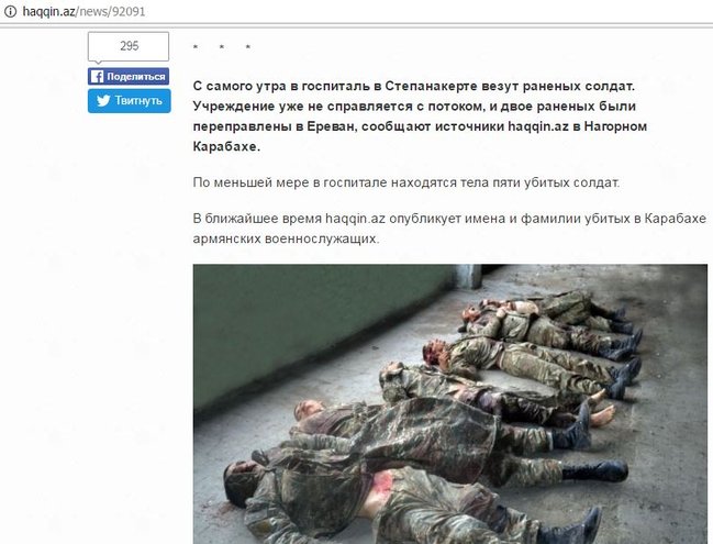Cəbhədən ən son xəbər: Morqda 5 erməni cəsədi ...