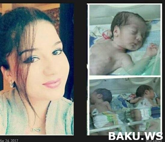 Azərbaycanda əkiz uşaq dünyaya gətirən ana öldü - FOTOLAR