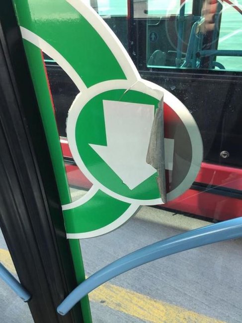 Avtobusda sərnişinlər cərimələnəcək - FOTOLAR