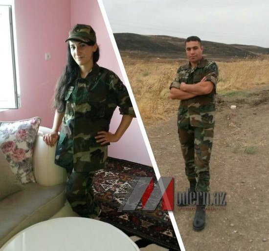 Aprel şəhidinin xanımı: "Elvin "mənə bir şey olsa get, xoşbəxt ol" demişdi" - FOTOLAR