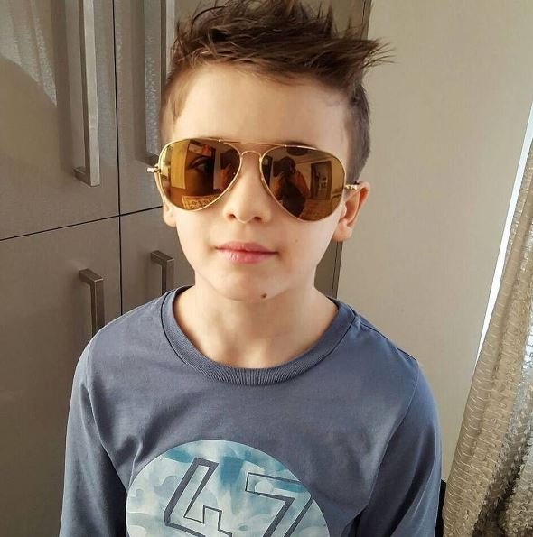 Prezidentin nəvələrindən yeni FOTOLAR