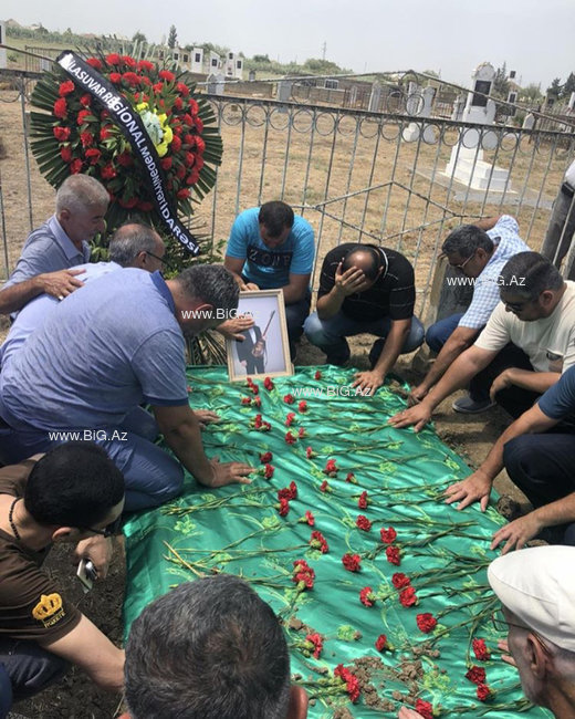 Xərçəngdən vəfat edən əməkdar artist torpağa tapşırıldı - ÖZƏL FOTOLAR