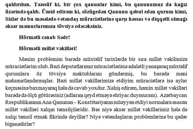 "Bu bankın özbaşınalığı dayanmasa, ailəlikcə İNTİHAR EDƏCƏYİK" - Sahibkar deputatlara ŞİKAYƏT ETDİ