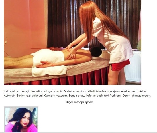 "Kişilərə &ouml;z evimdə masaj təklif edirəm, sonra da &ccedil;imizdirirəm" - Bakıda ƏXLAQSIZLIQ