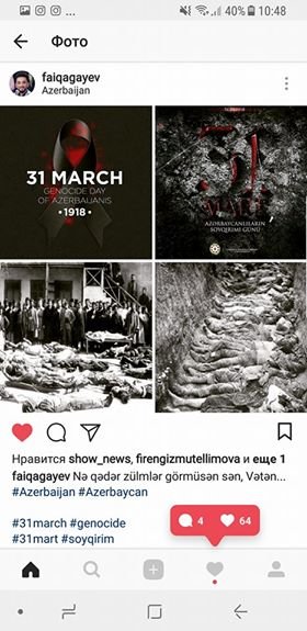 "Nə qədər zülmlər görmüsən sən, Vətən..." - Məşhurlar soyqırım qurbanlarını belə andı - FOTOLAR