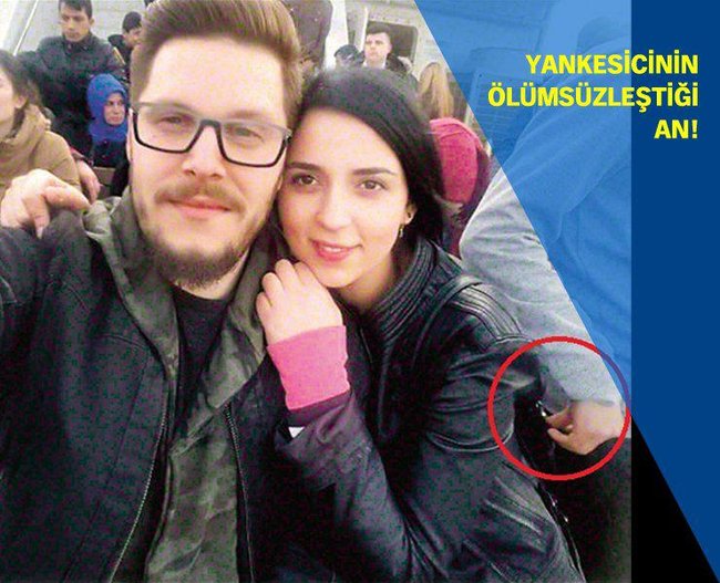 Selfi çəkən cütlük şəklə baxanda şoka düşdü - FOTO