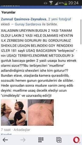 Aparıcı Zümrüdün bacısı qızını döyən müəllimənin İŞİNƏ BAXILDI: İcra Hakimiyyəti...