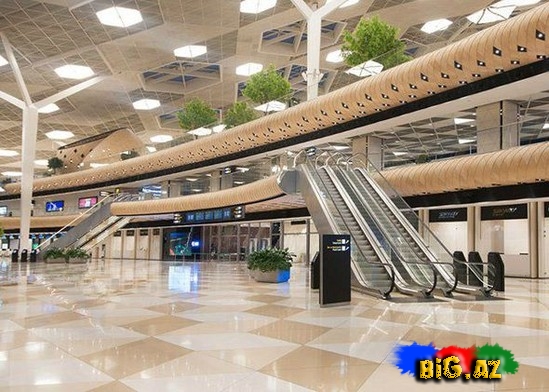 Müasir Bakı: Heydər Əliyev Beynəlxalq Aeroportu – FOTO