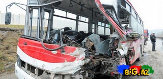 Rusiyada avtobus qəzası, 18 nəfər yaralı
