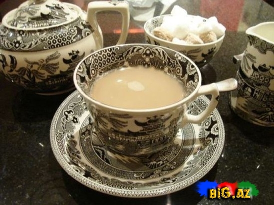 Bir fincan çay xarici ölkələrdə necə görünür? - FOTO