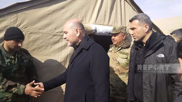 Soylu: "Azərbaycan xilasediciləri günün 24 saatı qardaşlığın ən böyük nümunəsini göstərir" - YENİLƏNİB + FOTO