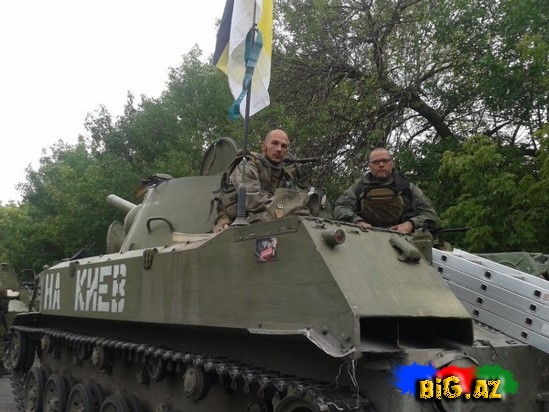 Hitlerin pərəstişkarı Ukraynaya qarşı döyüşür - FOTO