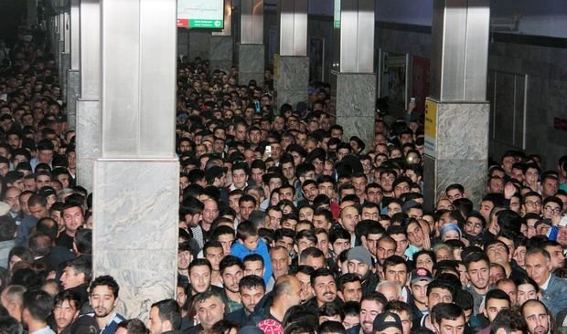 "Qarabağ"ın oyunundan sonra Bakı Metropolitenində REKORD GÖSTƏRİCİ