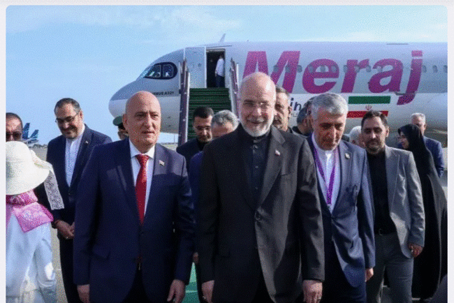 Qalibaf Azərbaycana gəldi