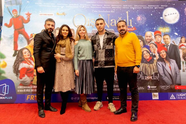 CinemaPlus-da "Qış nağılı" Azərbaycan filminin təqdimatı keçirilib - VİDEO - FOTOlar