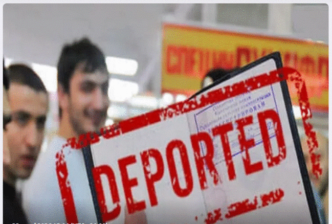 500-ə yaxın əcnəbi Rusiyadan deportasiya olundu: azərbaycanlılar da çoxdur