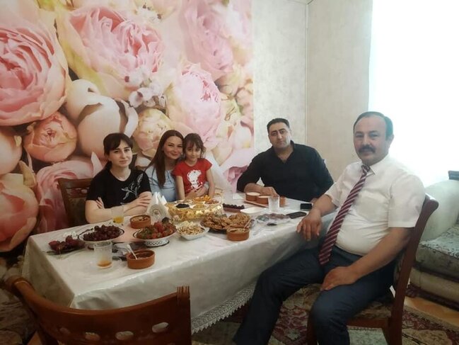 Qənirə Paşayeva Ramil Səfərovun qonağı oldu - FOTO