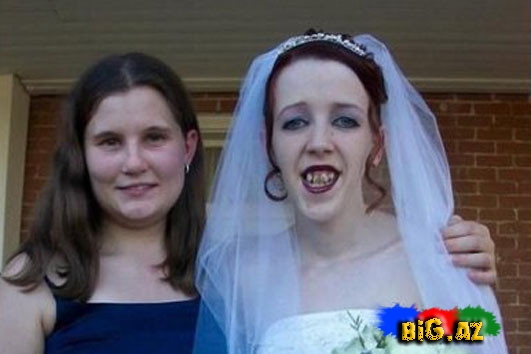 Dünyanın ən çirkin gəlinləri - FOTO