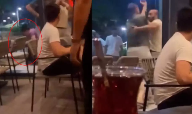 Kafedə xəyanət qalmaqalı: 40 yaşlı kişi həyat yoldaşı və baldızı tərəfindən yaxalandı