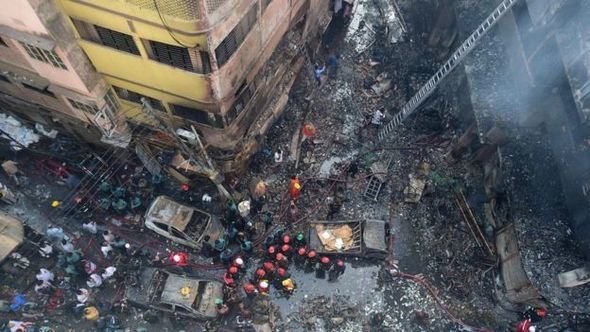 Сильный пожар в Бангладеш: 81 погибший - ФОТО