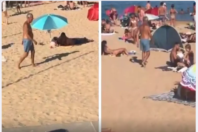 Bu ölkənin prezidenti ictimai çimərlikdə
