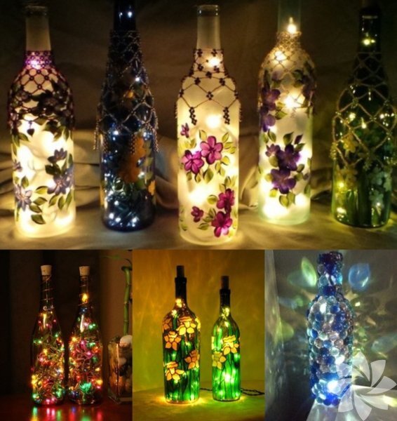 "Butulka"lardan hazırlanan maraqlı əşyalar – FOTOLAR