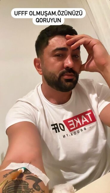 Vüqar xəstəxanalıq oldu: "Ölüb, eləsəm, arxamca söyməyin" - FOTO