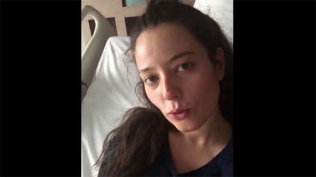 ÅOK! MÉÅhur aktrisa donuz qripinÉ tutulub? - FOTO