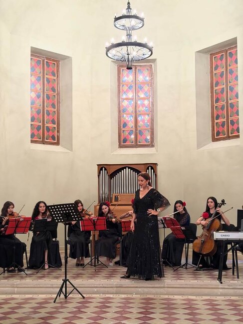 Tarixi Alman Lüteran kilsəsində III Beynəlxalq Opera Festivalı keçirilib
