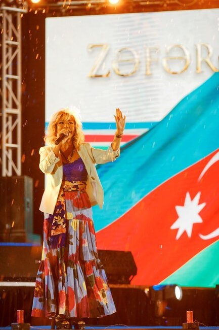 Nərimanov rayonunda "Qurtuluşdan Zəfərə" adlı möhtəşəm konsert