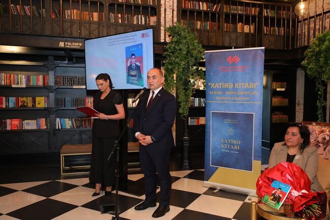 Şəhid baş leytenant Vüsal Babayevin xatirəsinə həsr olunan kitabının təqdimatı keçirildi