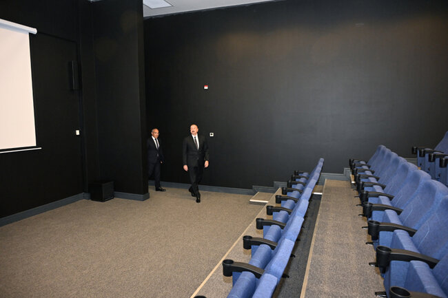 Prezident Bakıda açılışda - Fotolar